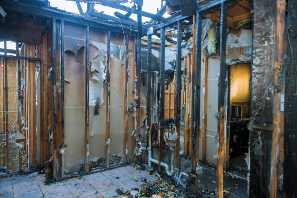 Professional Emergency Fire Cleanup technician working in Annapolis, MD